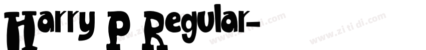 Harry P Regular字体转换